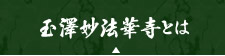 玉澤妙法華寺とは